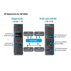Конфигурация HP AppSystems for SAP HANA с одним узлом HPCSCASSHO